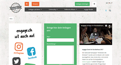 Desktop Screenshot of engage.ch