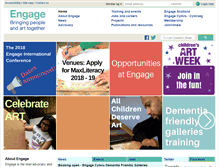 Tablet Screenshot of engage.org